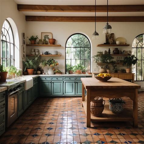 Boho Aesthetic Coastal Kitchen kitchen inspiration kitchen aesthetic ...