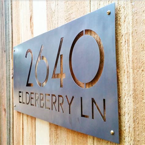 45+ Modern House Numbers