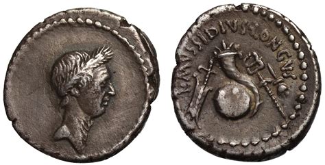 Julius Caesar, silver Denarius. | Roman Imperial Coins