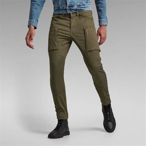 Zip Pocket 3D Skinny Cargo Pants | Green | G-Star RAW® US