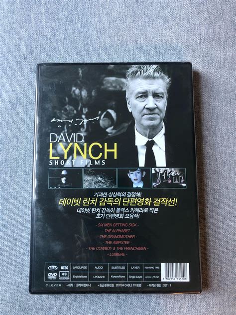 DAVID LYNCH SHORT FILMS DVD : r/dvdcollection
