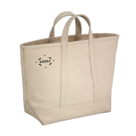 Natural Canvas Tote Bag - Small – Steele Canvas Basket Corp