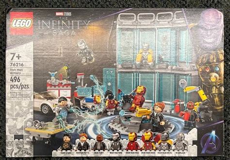 Buy LEGO Infinity Saga Iron Man Armory 76216 Online at Lowest Price in ...