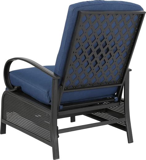 Buy Ulax Furniture Adjustable Patio Recliner Chair Set of 2 Reclining ...