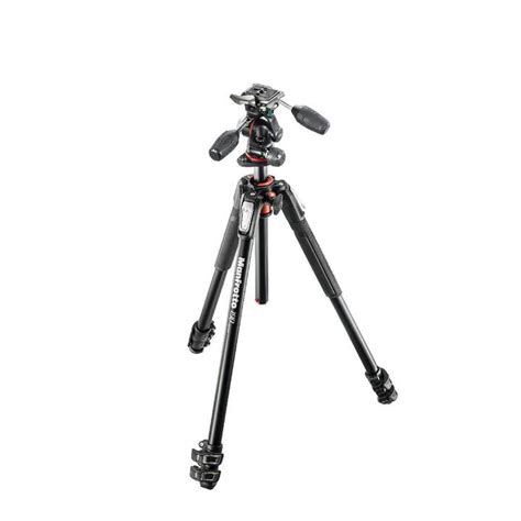 Open Box, Unused Manfrotto Mk190xpro3 3w Aluminum Tripod With 3 Way Pan ...