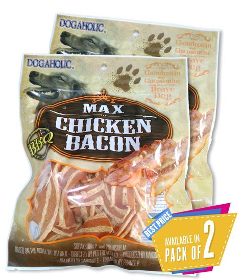 Buy CELLWORLD Rena BBQ Max Chicken Bacon Strips for All Life Stages of ...