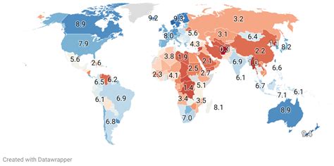 Democratic Countries Map 的图像结果