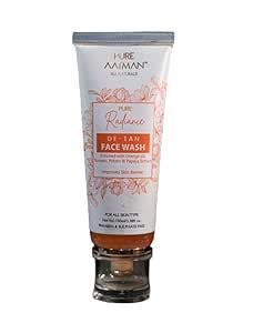 PURE Atman – DE TAN FACE WASH : Amazon.in: Beauty