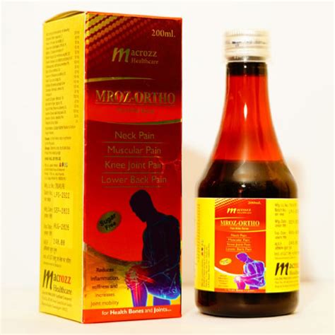 Mroz-Ortho Pain Killer Syrup Macrozz Healthcare