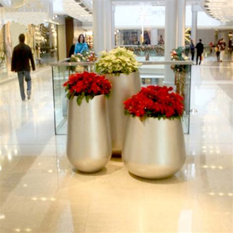 商业城玻璃钢花瓶 - 深圳市海盛玻璃钢有限公司