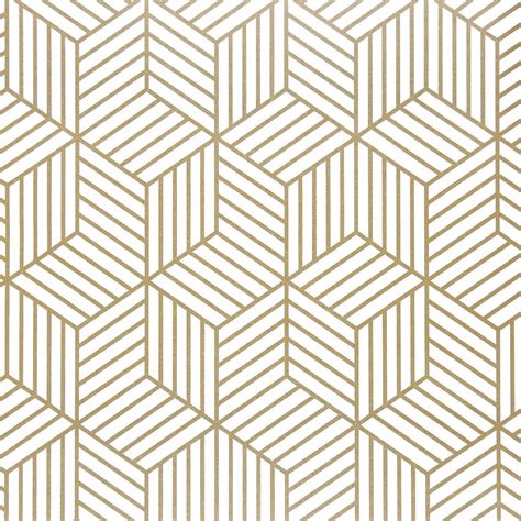 WENMER 17.71" x 118" Geometric Hexagon Wallpaper Peel and Stick ...