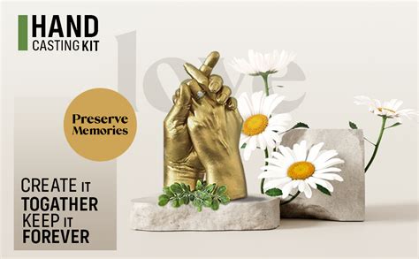 Kraftify Hand Casting Kit - Couples, Marriage Anniversary Gift for ...