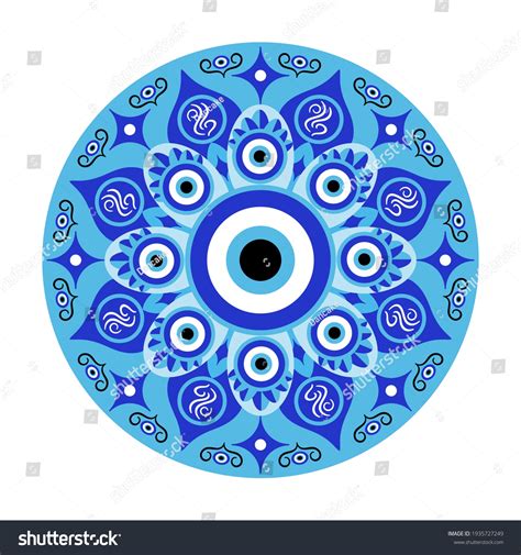 Greek Evil Eye Art