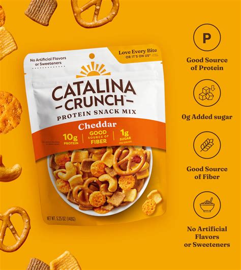 Cheddar Protein Snack Mix | Catalina Crunch