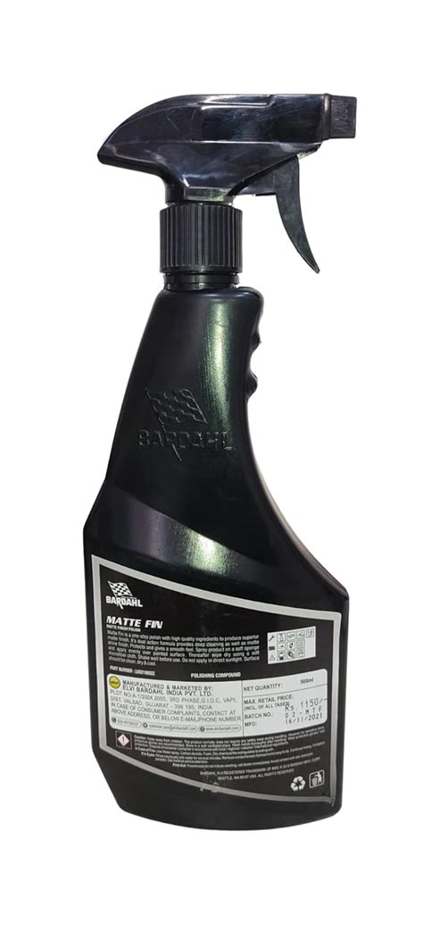 BARDAHL Matte Fin 500 ml : Amazon.in: Car & Motorbike