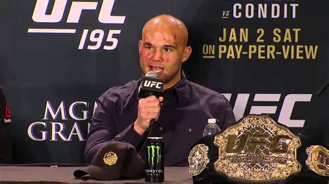 UFC 195: Post-fight Press Conference Highlights