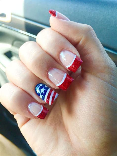 fourth of july nail ideas easy