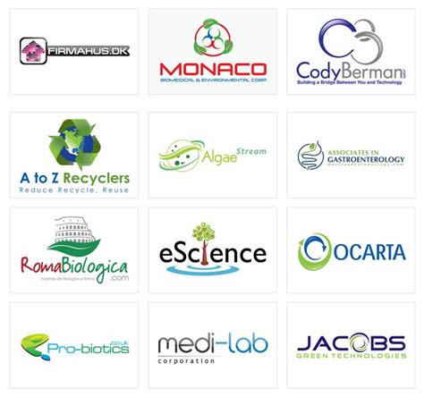 Biotechnology Logo Design 的图像结果