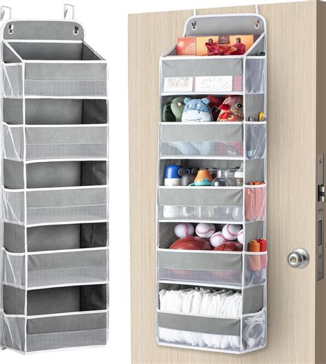 Amazon.com: Over The Door Organizer Storage 5-Shelf Hanging Closet ...