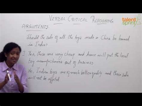 Arguments Video Lecture - Crash Course for SSC CGL (English)