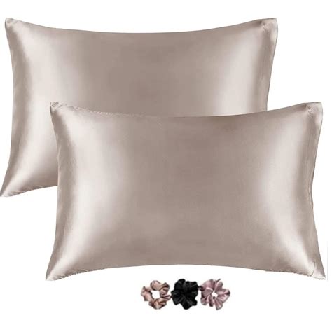 Buy HOMIFY Pure Satin Silk Pillowcase Pillow Covers for Hair and Skin|2 ...