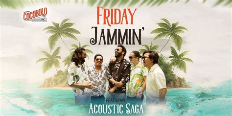 Friday Jammin ft Acoustic Saga | nightlife Tickets Bengaluru - BookMyShow
