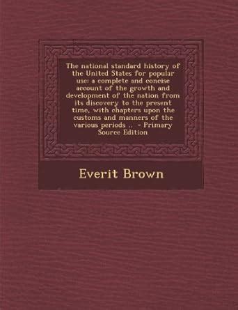 Buy The National Standard History of the United States for Popular Use ...