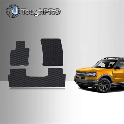 ToughPRO Floor Mats Black For Ford Bronco Sport All Weather - Etsy.de