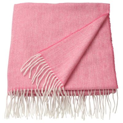 HOLMVI throw, pink, 120x160 cm (47x63") - IKEA
