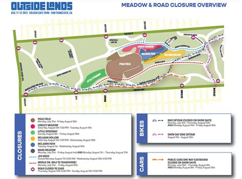 Golden Gate Park Map