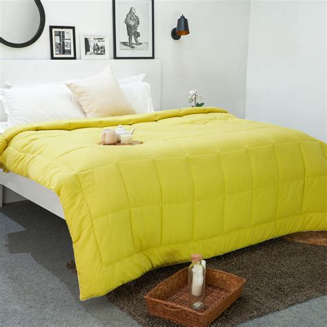 Buy SPACES Silkysoy Green Solid Microfiber King Quilt from Spaces at ...