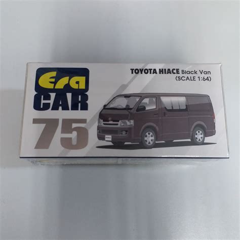 ERA Car #75 Toyota Hiace Black Van 1:64 Scale – Mobile Garage HK