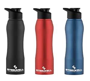 KC Stainless Steel Sports Sipper Water Bottle For Cycling, Kids, School ...