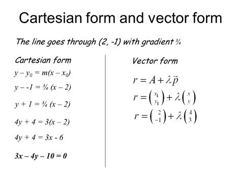 Image result for Vector Form in Math