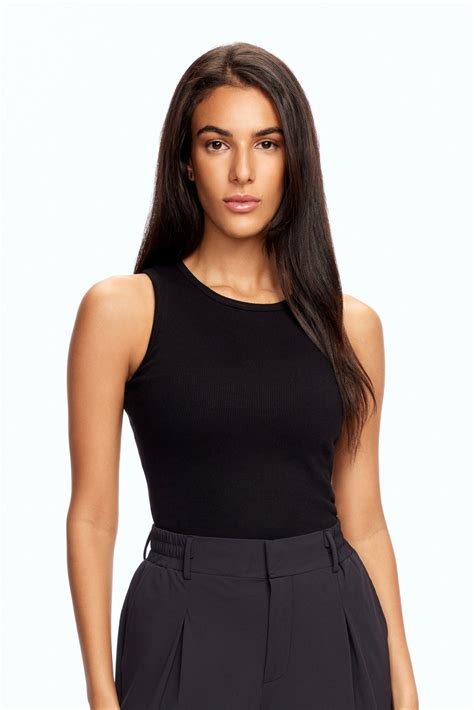 Onyx Ribbed Tank – Pace Active Designs Private Limited