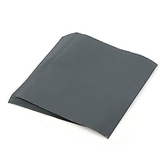 uxcell Wet Dry Silicon Carbide Abrasive Sandpaper Sheets 600 Grit 25 ...