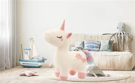 Buy AVS Unicorn Stuffed Animal Plush - Soft Toy Safe for Kids, Girls ...