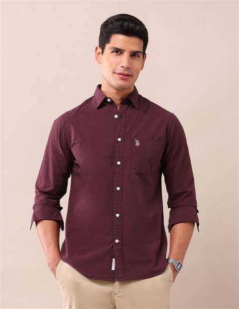 Tailored Fit Poplin Shirt – U.S. Polo Assn. India