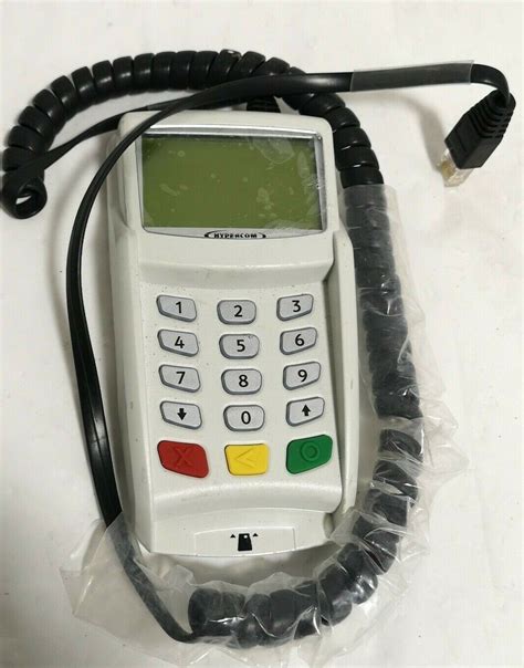 Hypercom Artema S10 Credit Card Terminal P901-1110/a00/f21 for sale ...