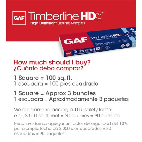 GAF Timberline HDZ Shakewood Algae Resistant Architectural Roof ...