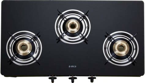 Elica 703 CT VETRO BLK Glass Manual Gas Stove Price in India - Buy ...
