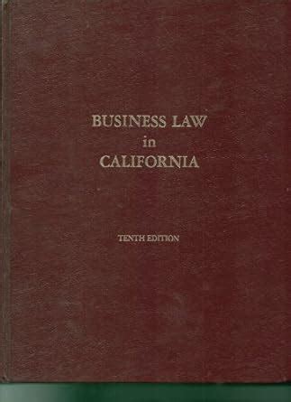 Buy Business law in California Book Online at Low Prices in India ...