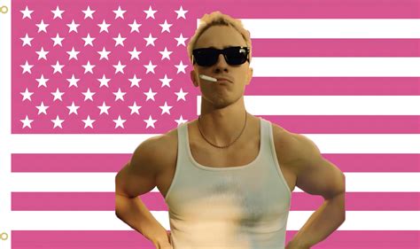 Amazon.com : Rafe Cameron pink American Flag 3x5 Ft Outdoor Indoor,Drew ...