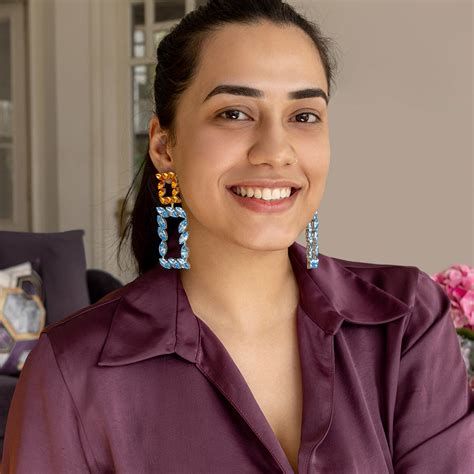 PRAO Necklace Waterproof High Fashion Crystal Set With Earrings