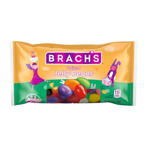 Brach's Spiced Flavor Jelly Beans Easter Candy, Bird Egg Shape, 7oz ...