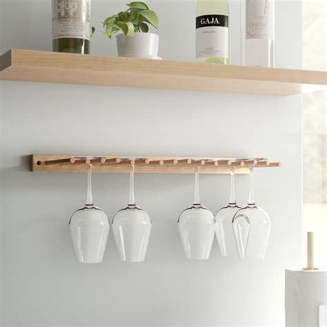 Wall Mounted Wine Glass Rack at Jamie Crow blog