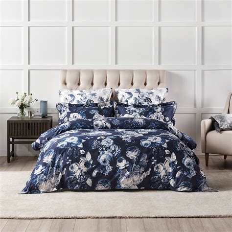 Duvet Covers - Sophia Jardin Cotton Sateen Duvet Cover Set