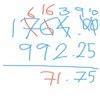 1764 - 992.25 subtract - Brainly.in