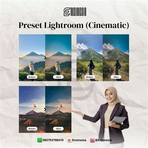Jual Preset Lightroom | 50 +++ Preset Lightroom Cinematic | Preset Siap ...