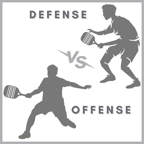 Offense Vs. Defense: Mastering the Balance in Pickleball